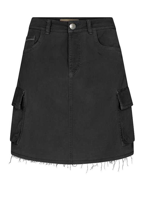 Mos Mosh -  MMEve Pocket Skirt Black