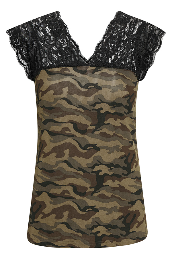 Culture - Semira Top Camouflage - 4