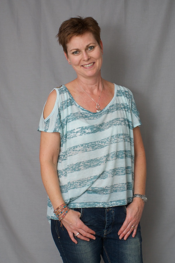 Culture - Bellasky Blouse Aqua Combo 