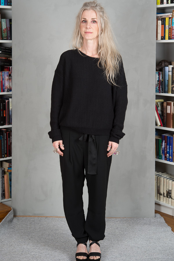 my Sunday Morning - Lenny Belted pants Black - 2
