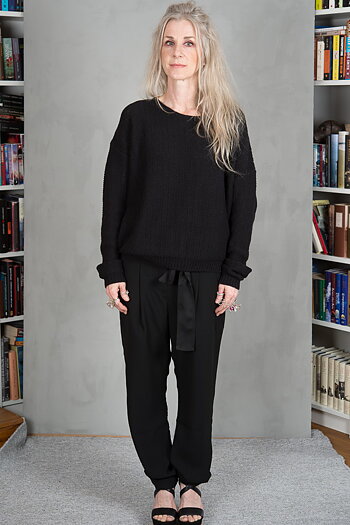 my Sunday Morning - Lenny Belted pants Black