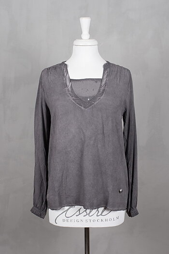 Pieszak - Zen Sequin Shirt Castlerock Grey