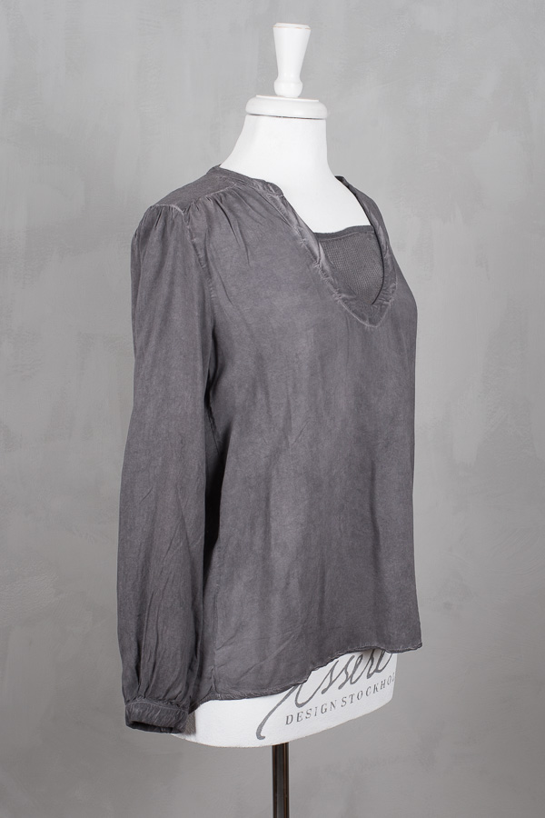 Pieszak - Zen Sequin Shirt Castlerock Grey - 2