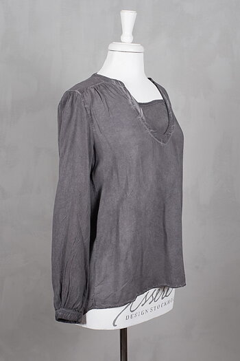 Pieszak - Zen Sequin Shirt Castlerock Grey