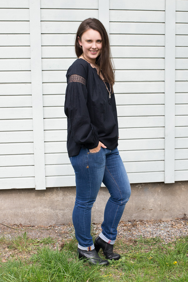 my Sunday Morning - Totem Blouse Black - 6