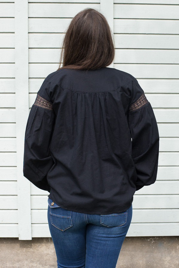 my Sunday Morning - Totem Blouse Black - 7
