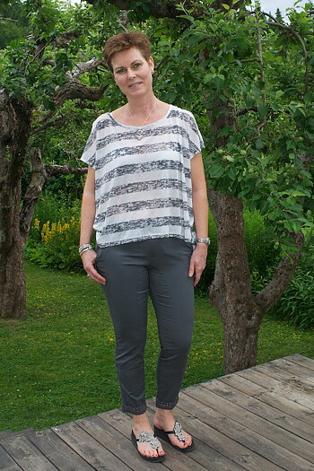 Culture - Bellasky Blouse Grey Combo 