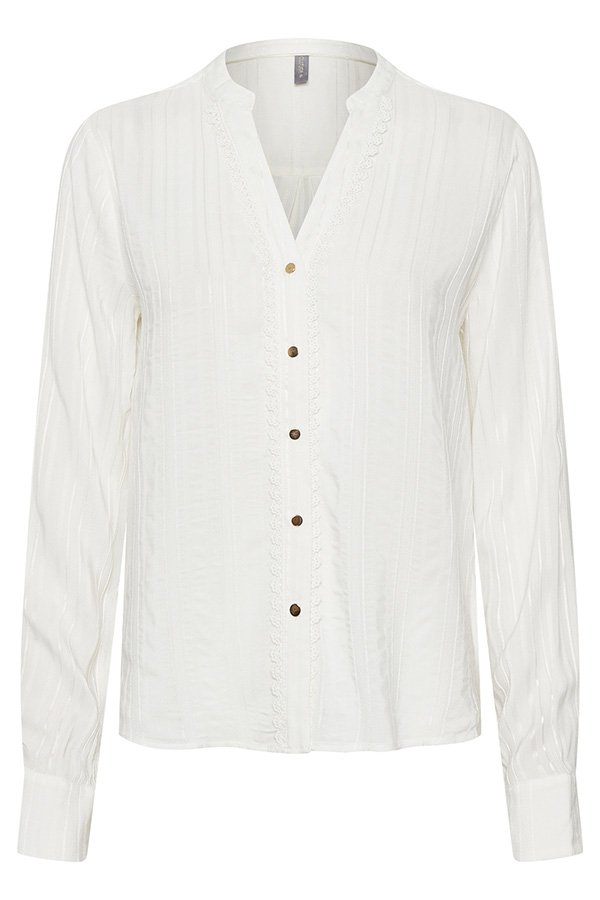 Culture - Adeleine LS Shirt Spring Gardenia - 6