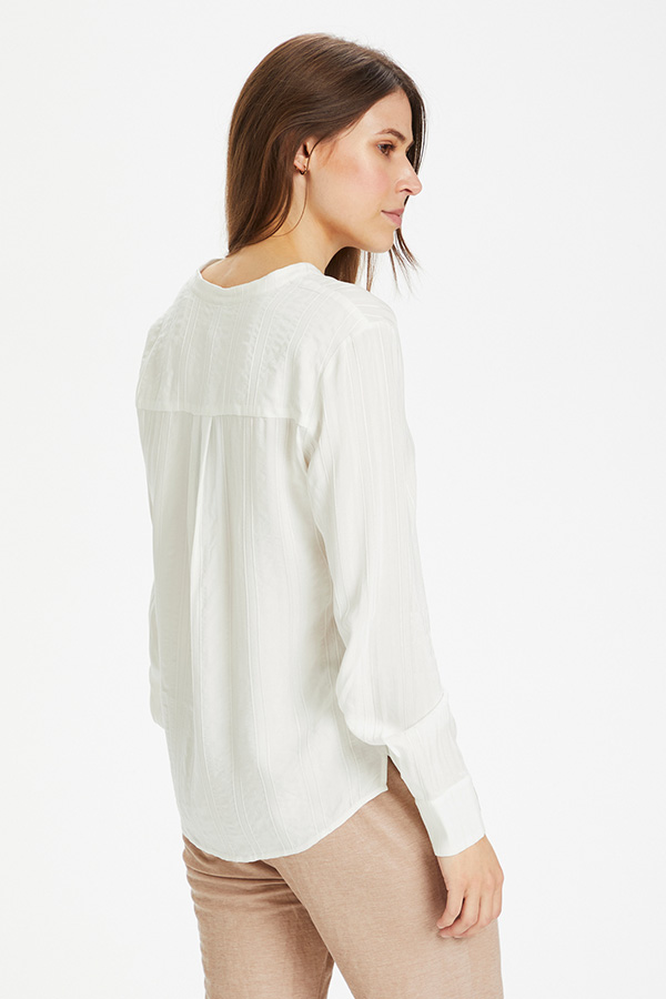 Culture - Adeleine LS Shirt Spring Gardenia - 4