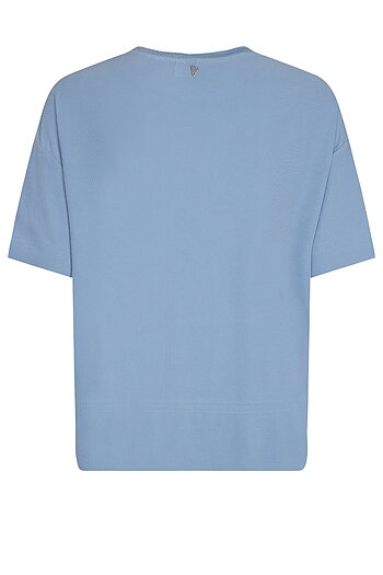 Mos Mosh - Ripley O-SS Tee Bel Air Blue