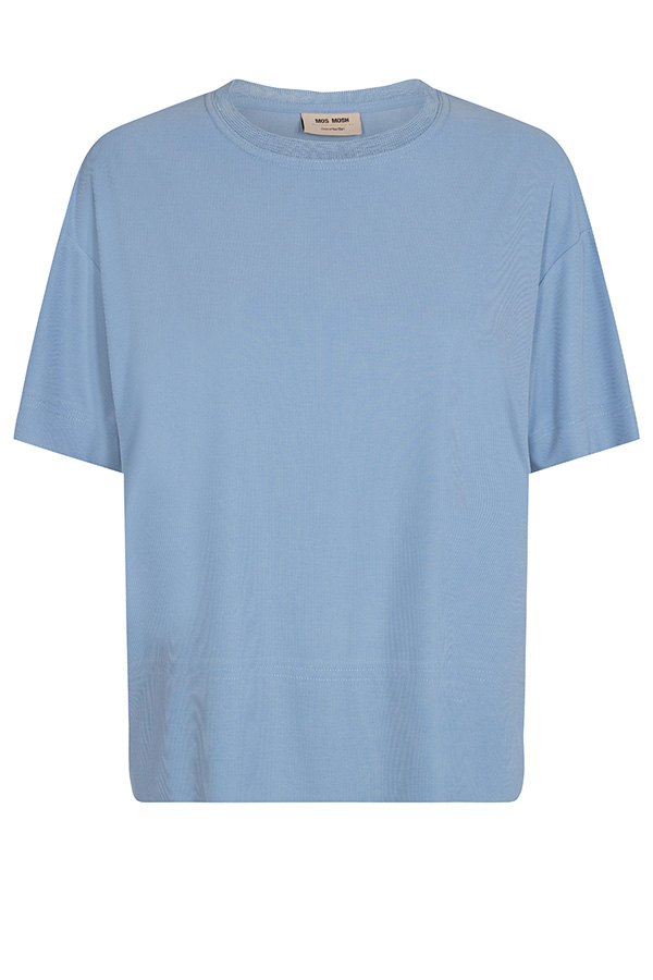 Mos Mosh - Ripley O-SS Tee Bel Air Blue