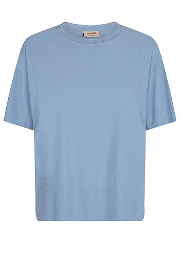 Mos Mosh - Ripley O-SS Tee Bel Air Blue