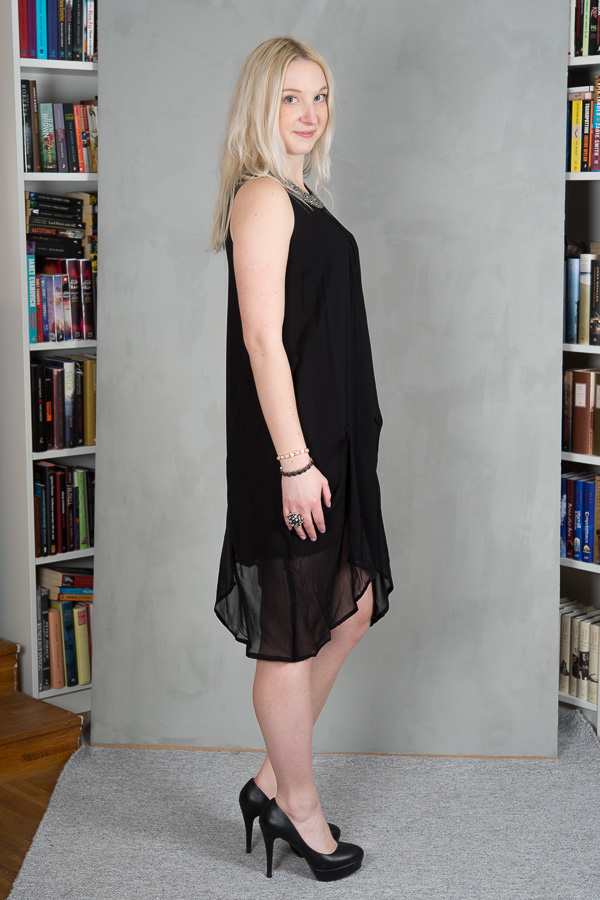 Monrow - Marina Dress Black - 3