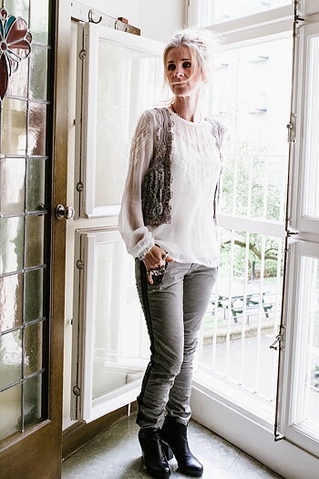 Culture - Abigail Pant Grey 