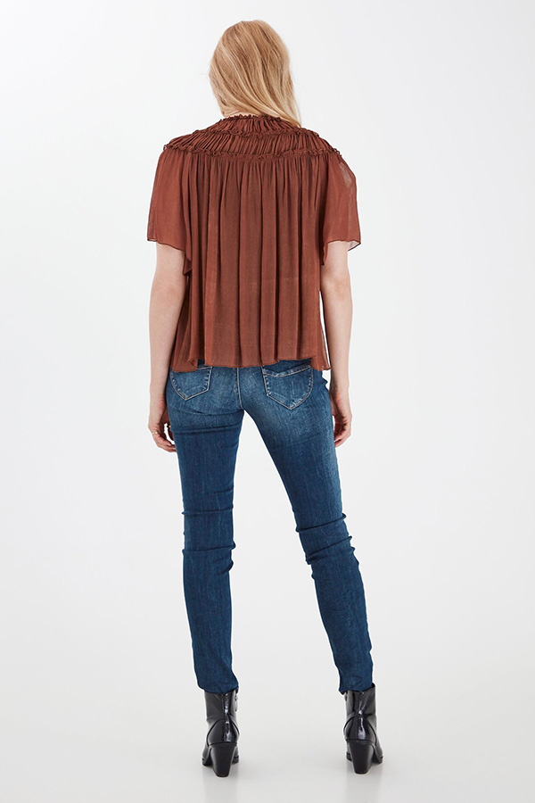 Pulz - Manja Blouse Bison - 7