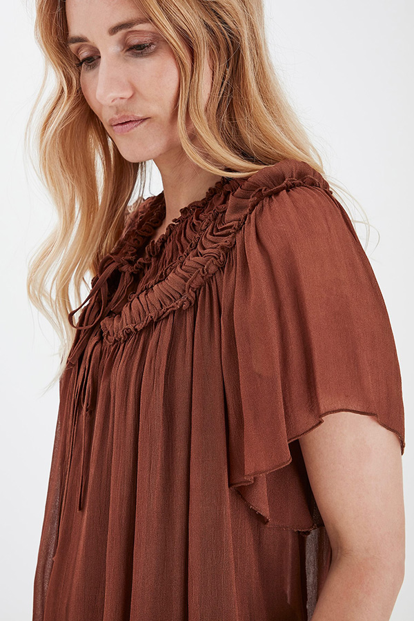 Pulz - Manja Blouse Bison - 5