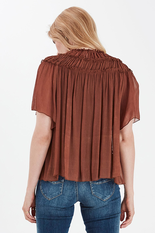 Pulz - Manja Blouse Bison - 8