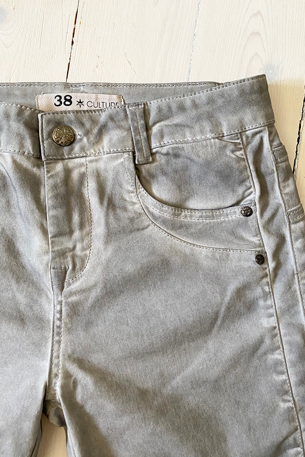 Culture - Keely Shorts Thea Fit Grey - 3