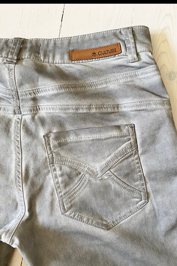 Culture - Keely Shorts Thea Fit Grey - 4