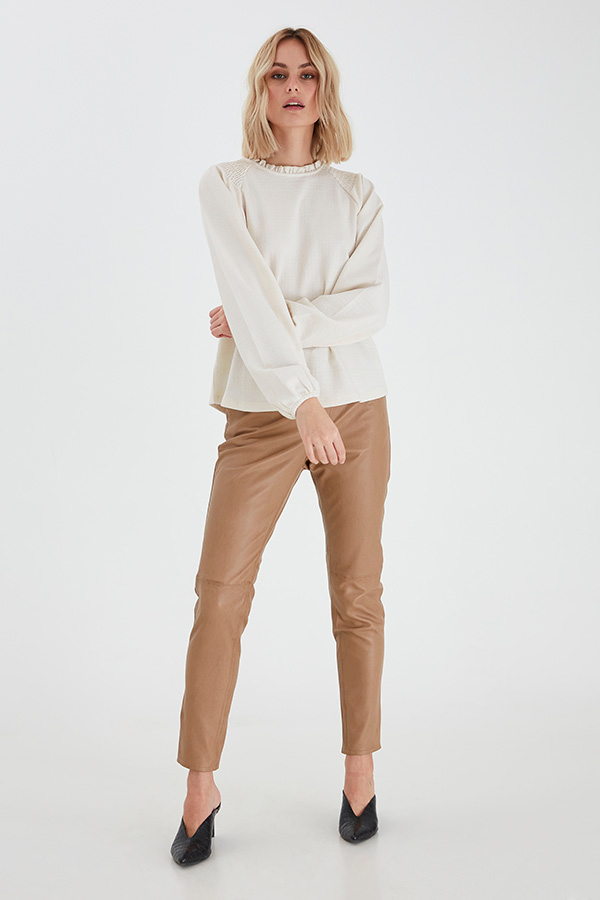 Pulz - Amra Blouse Cloud Dancer - 3