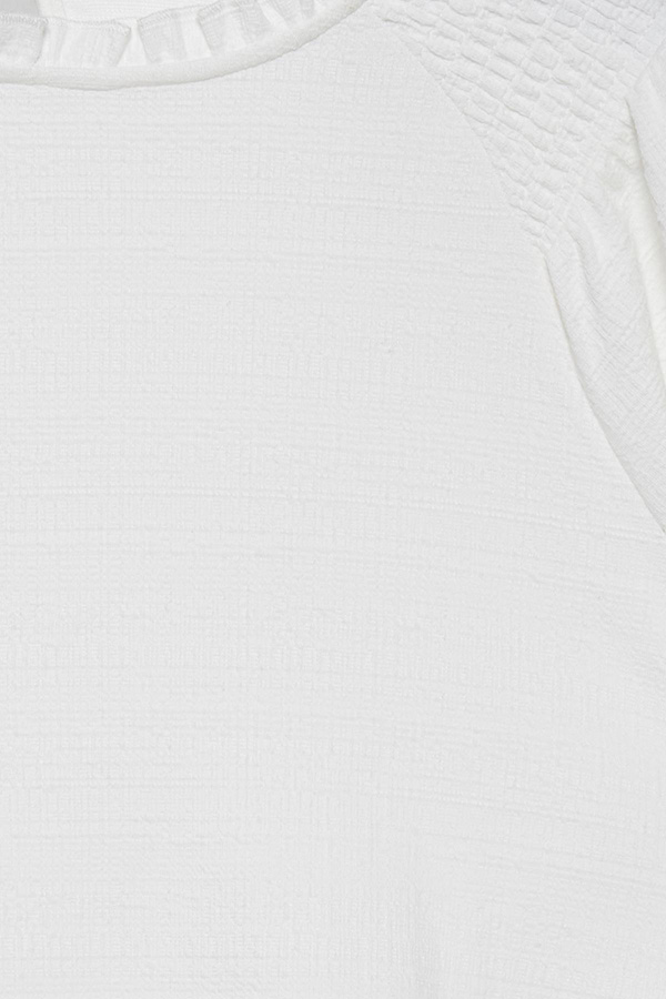 Pulz - Amra Blouse Cloud Dancer - 7