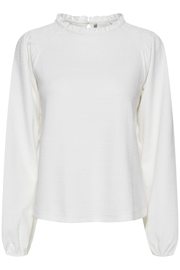 Pulz - Amra Blouse Cloud Dancer - 5