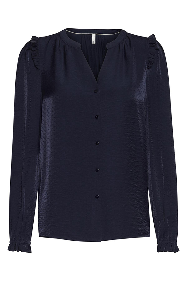 Pulz - Helma Shirt Dark Sapphire 