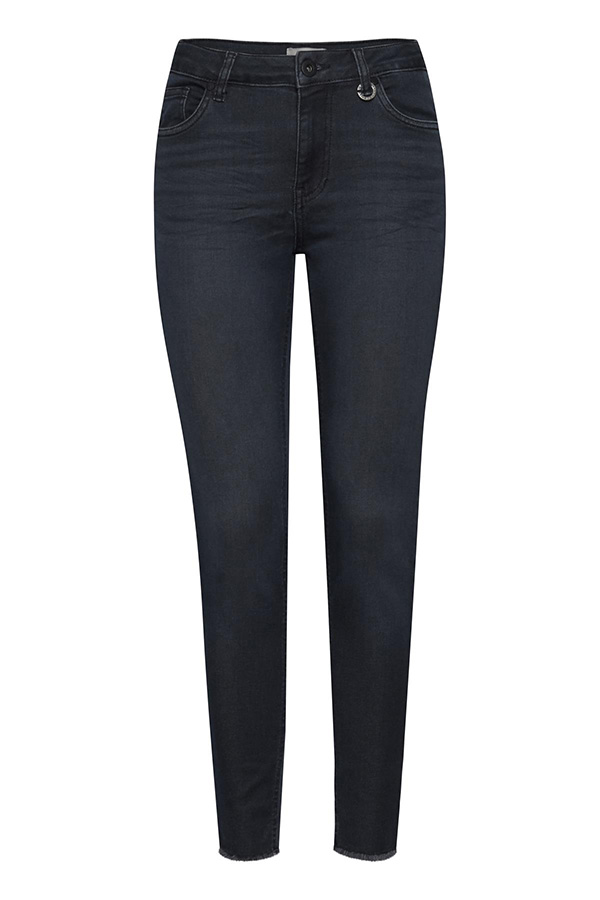Pulz - Emma Jeans Premium Quality Dark Blue Denim - 5