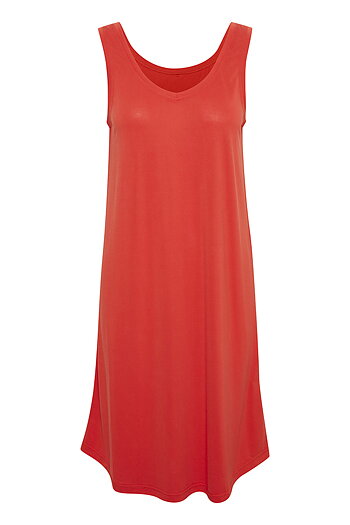 Culture - Kajsa Strap Dress Fiery Red