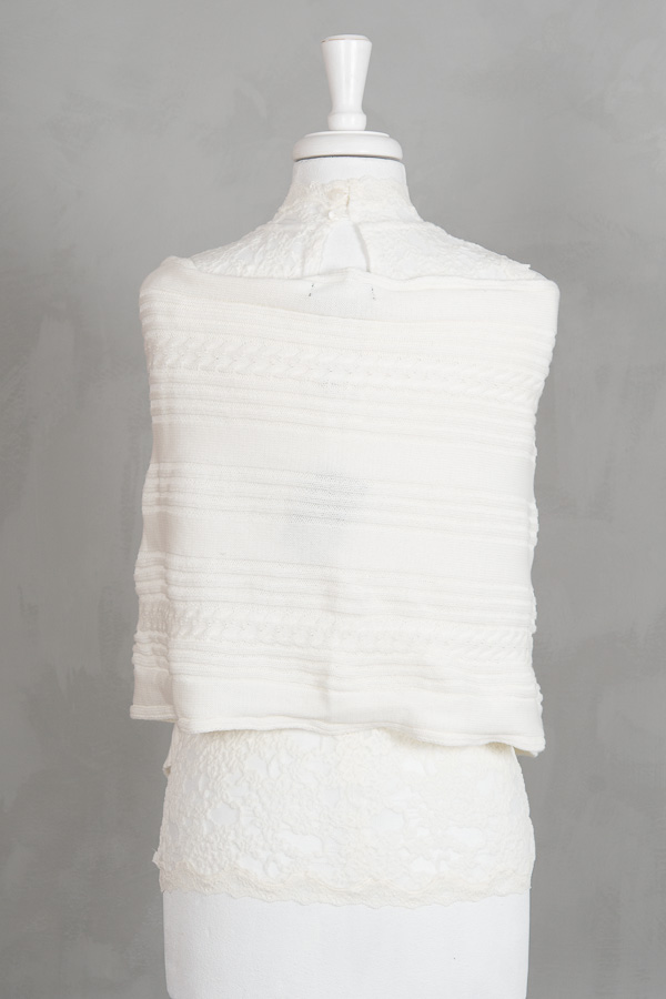 Fancy Fanny - Poncho Vilda Natur Offwhite - 2