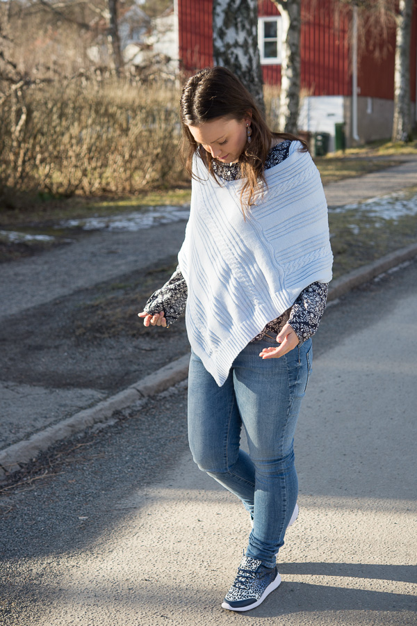 Fancy Fanny - Poncho Vilda Ljusblå - 5