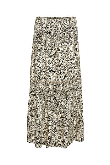 Culture - Rose Long Skirt Whitecap