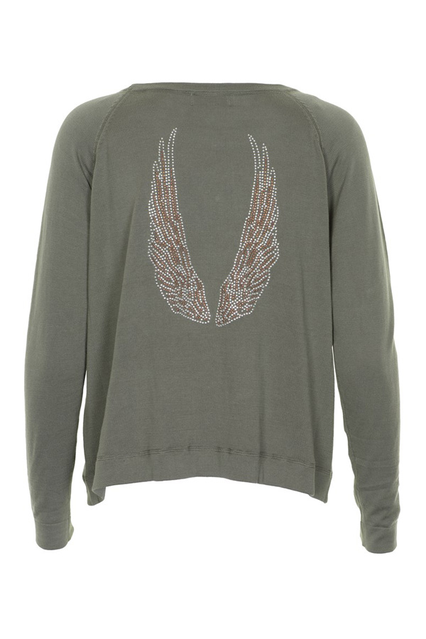 Cream - Marie Pullover Vintage Army  - 2