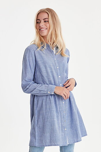 Pulz - Lyne Tunic Classic Blue