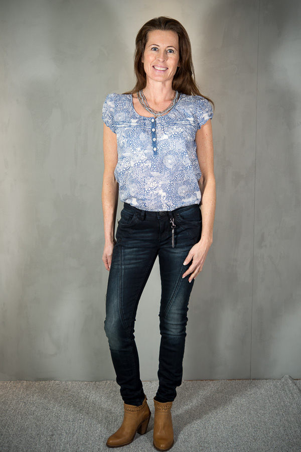 Pulz - Jenny Skinny jeans Mid waist Dark Blue - 3
