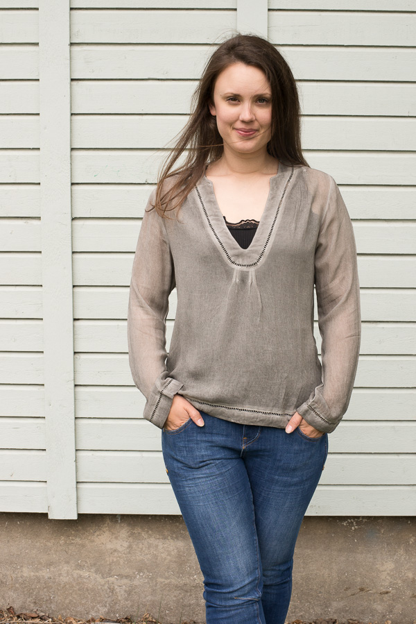 Frontrow - Jordan Blouse Silver Grey - 3