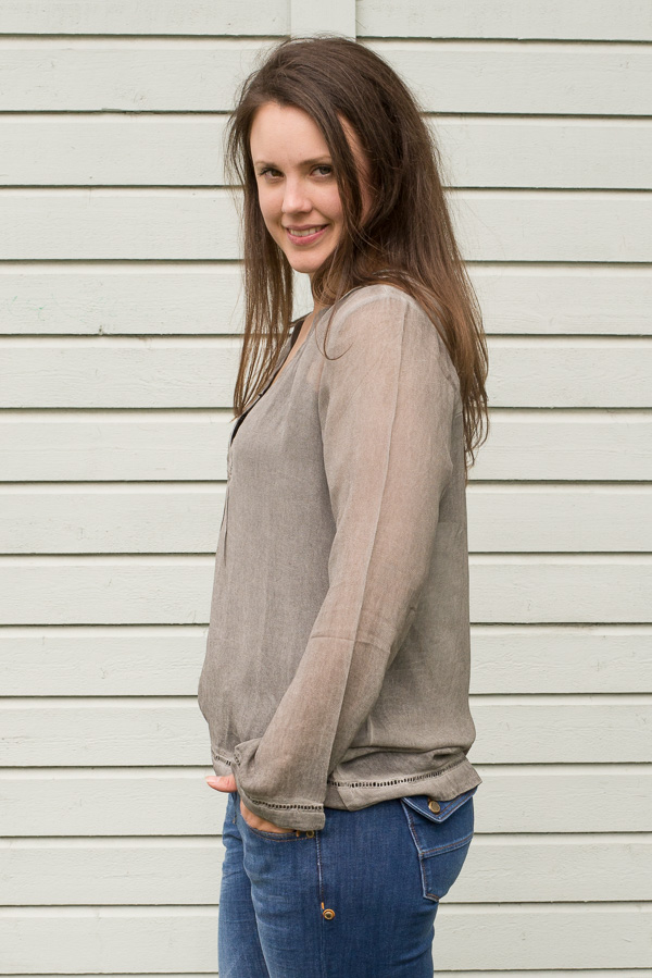 Frontrow - Jordan Blouse Silver Grey - 4