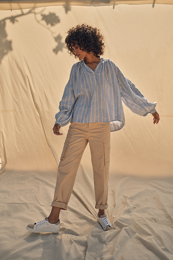 Mos Mosh - MMAdeline Rosita Cargo Pant Cement Ankle - 3