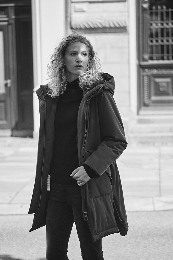 Mos Mosh -  MMLissa Bora Coat Black - 4
