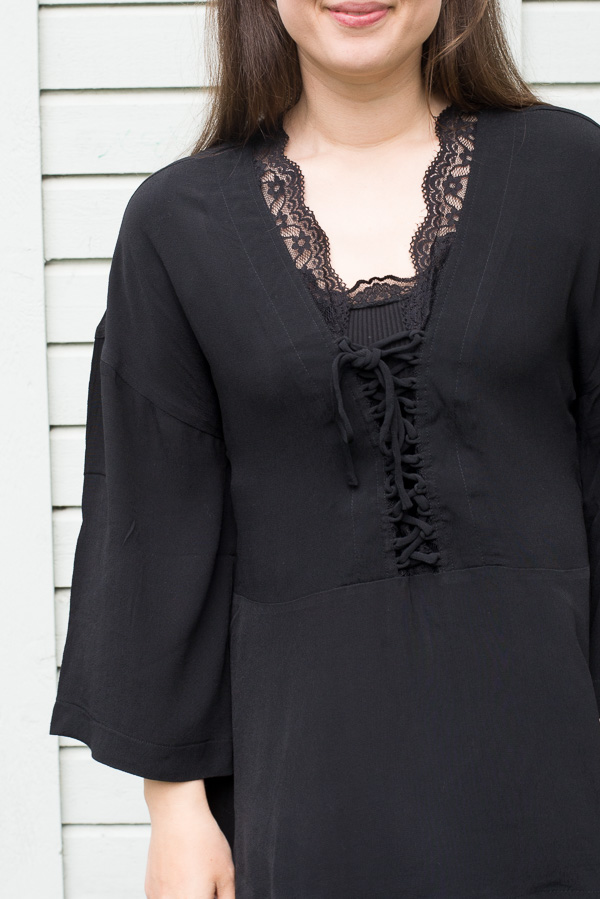Frontrow - Amy Blouse Lace Black - 3