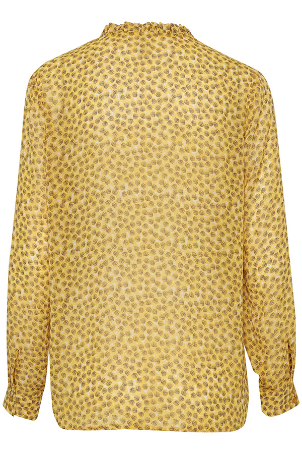 Pulz - Henrietta Blouse Mellow Yellow Dot - 5
