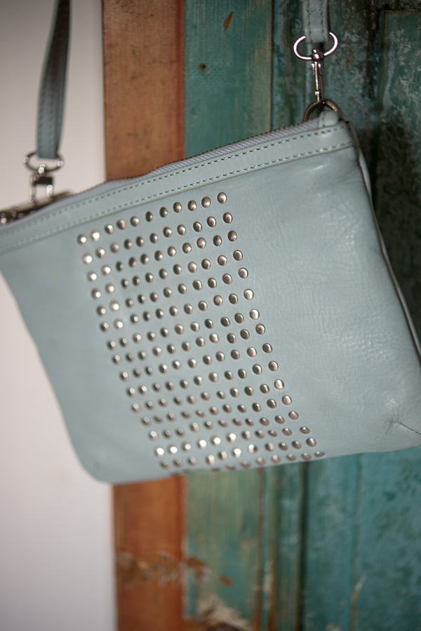 Frontrow - Anine Sling Bag Leather  Ice Blue / Silver - 2