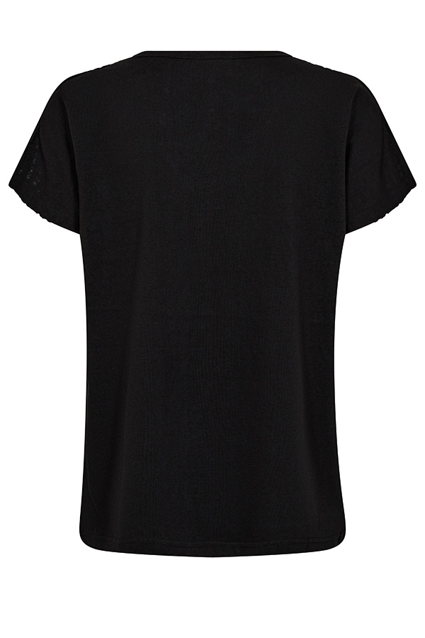 MMDayo V-neck Tee Black - 2