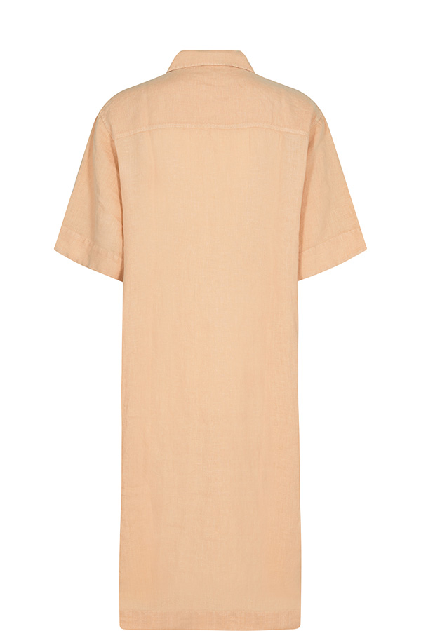 Mos Mosh - Mal Linen Shirt Dress Ginger Root - 3