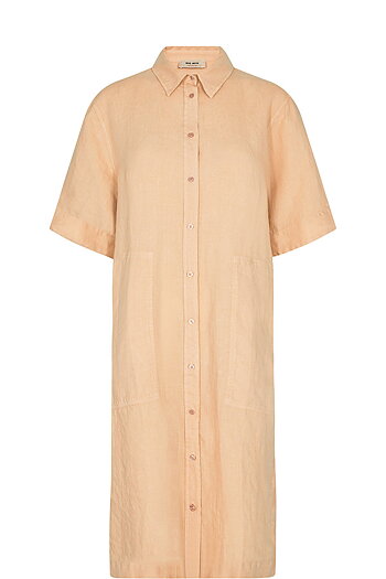 Mos Mosh - Mal Linen Shirt Dress Ginger Root