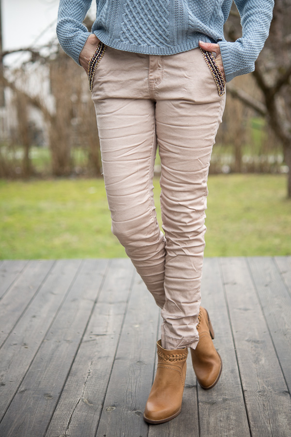Pieszak - Alberta Bhutan Chino Dusty Rose - 2