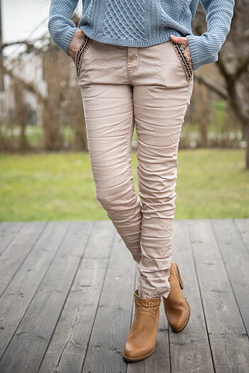 Pieszak - Alberta Bhutan Chino Dusty Rose