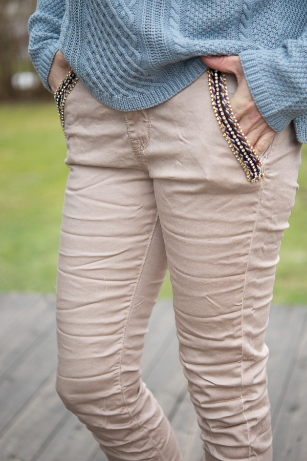Pieszak - Alberta Bhutan Chino Dusty Rose - 3