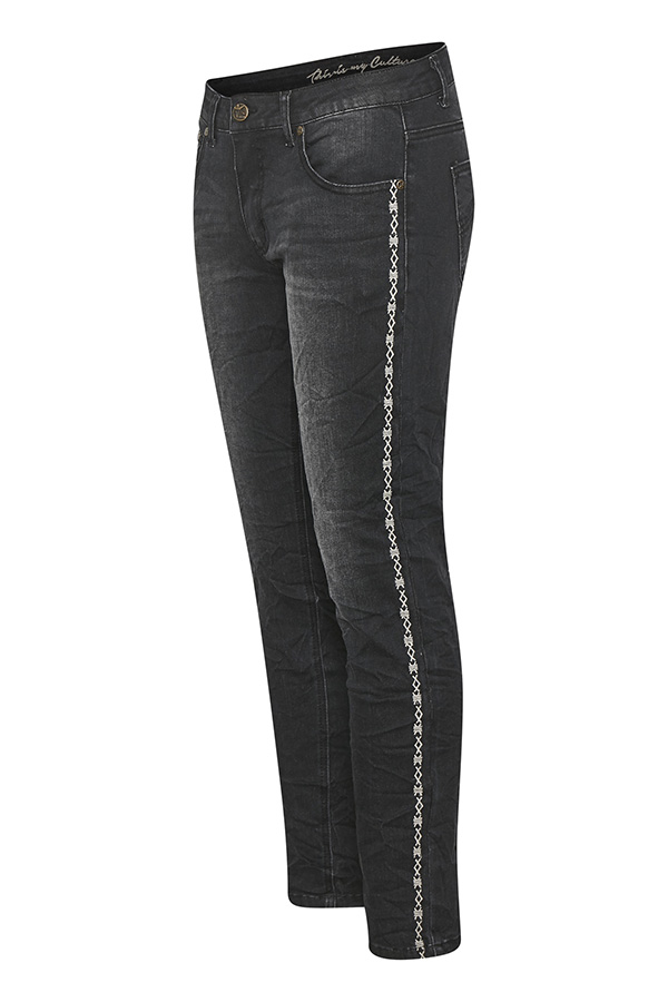 Culture - Kora MW Jeans 7 / 8 Black Wash 