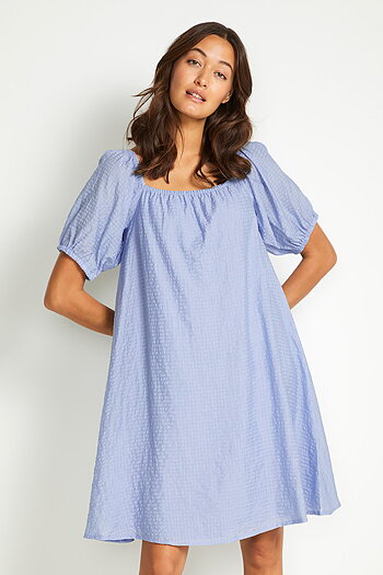 Culture - Monica Dress Forever Blue